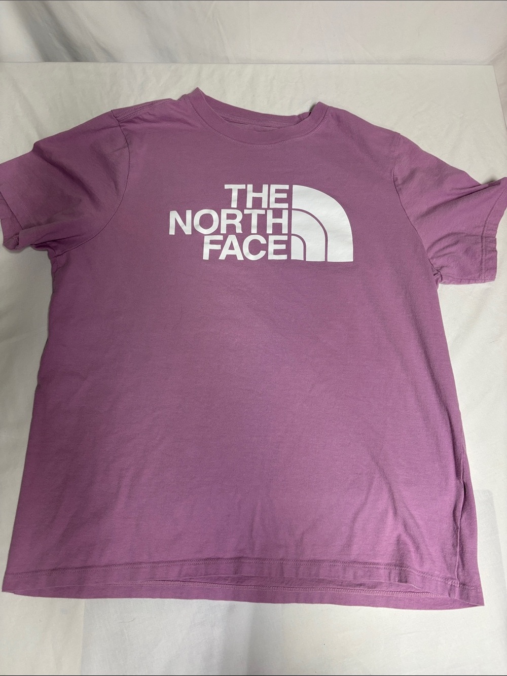 The North Face Women’s Large Purple Logo Graphic T-Shirt Short Sleeve
